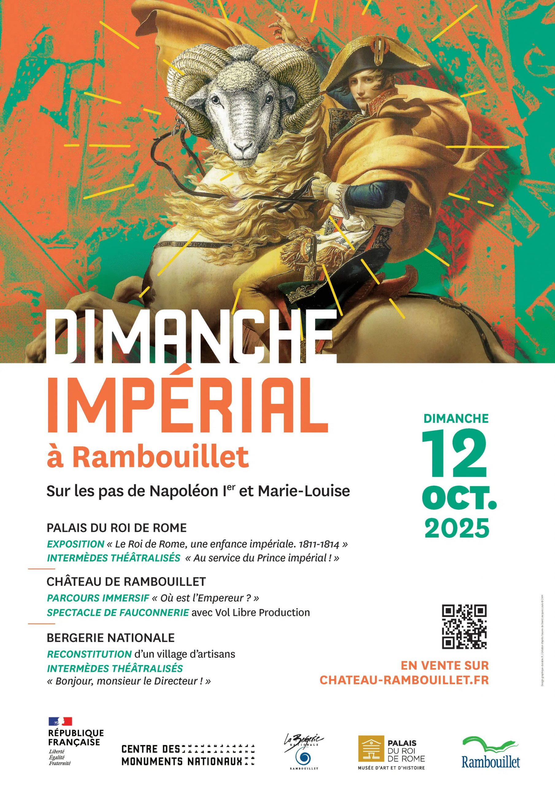 Dimanche impérial Rambouillet affiche