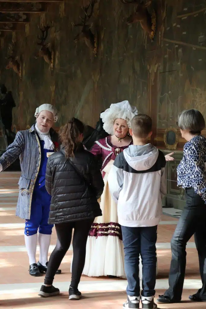 Duo Diapason dans la Galerie des Cerfs du château de Fontainebleau